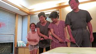 2016.7.2 おじいちゃん、おばあちゃん、ママ、あや、こなの学芸会「大きなかぶが抜けたぁぁ！」2/2
