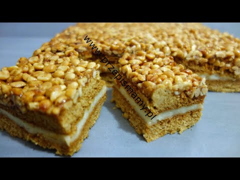 Wideo: Ciasto Miodowo-orzechowe Z Kremem Maślanym