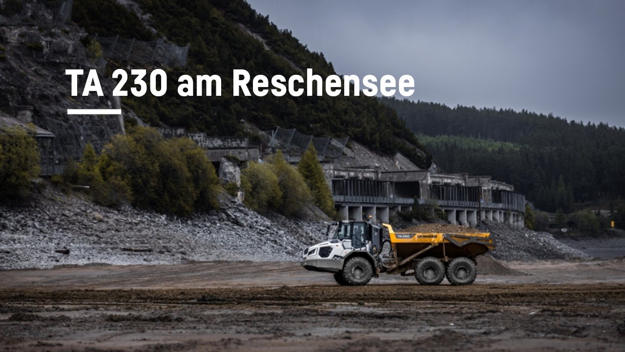 Liebherr –TA 230 am Reschensee