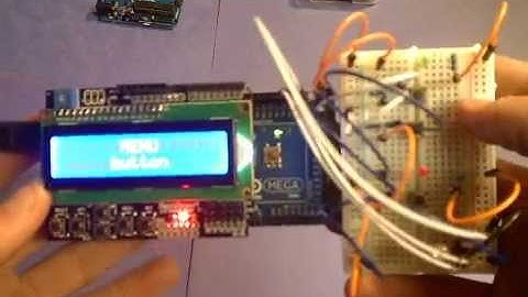 Arduino: Using Two Buttons with an LCD