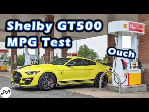 2021 Ford Mustang Shelby GT500 – MPG Test | Real-world Highway Range