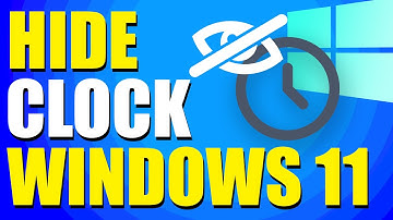 How To Hide Clock From Taskbar In Windows 11 (Quick & Easy)