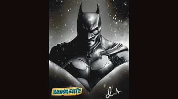 Batman : Arkham Origins - Procreate Painting Timelapse