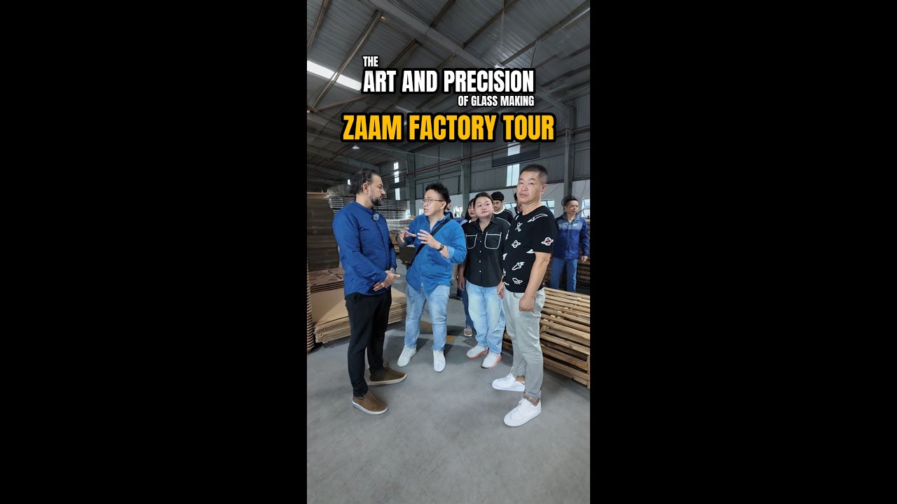 Exploring Zaam’s High-Tech Glass Factory 🏭 | Mind-Blowing Behind-the-Scenes Tour