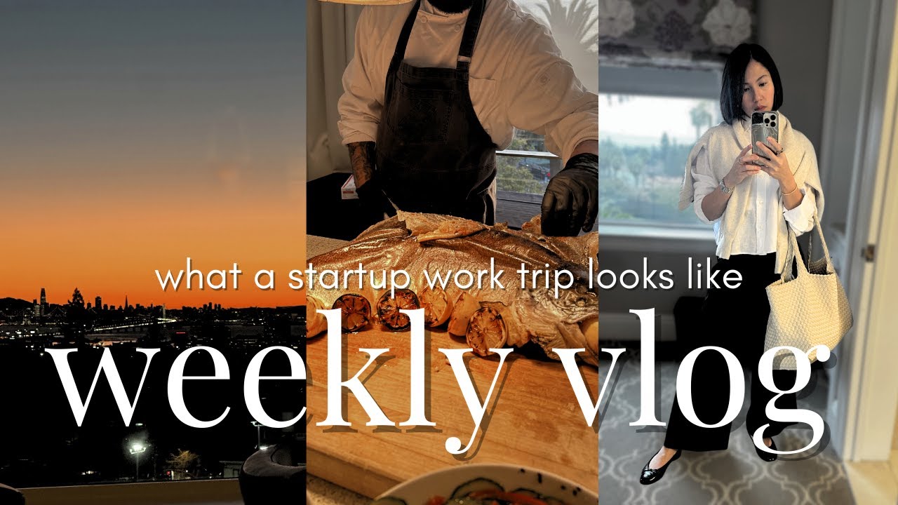 A REAL Work Week in My Life: Travel, Meetings & GRWM