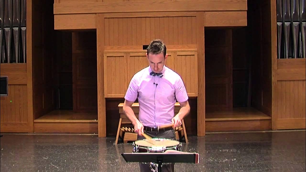 TMEA 2013 Percussion All-State Audition Music: Snare Drum Etude TMEA 2013 Percussion All-State Audition Music: Snare Drum Etude