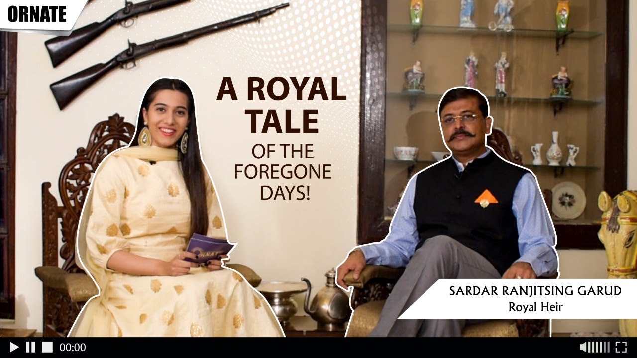 ORNATE MAGAZINE - Sardar RanjitSingh Garud | Royal Heir | Royal Families of India | Pune