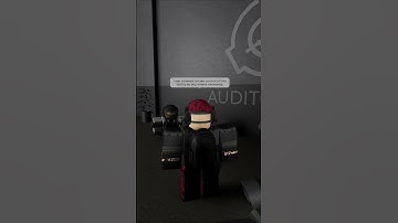 Thank you guard #roblox #scp #scproleplay #shorts #robloxscp