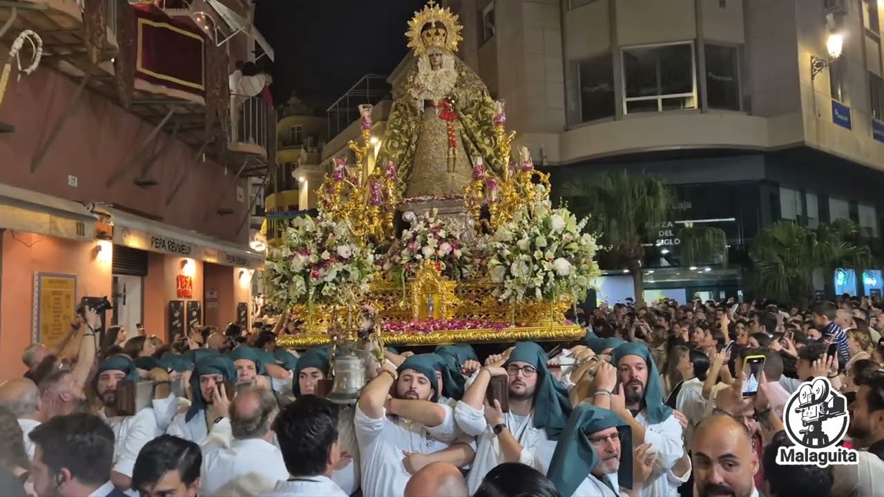 ESPERANZA De Regreso De Roma // Calle  Granada-Plaza Del Siglo // Málaga 2025 [4K]