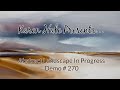 Fluid abstract landscape painting in real time    demo 270