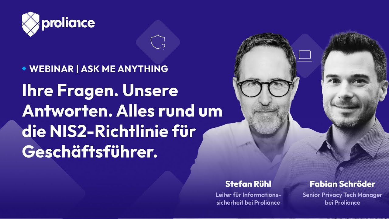 🎯 NIS2-Richtlinie: Umsetzung, Pflichten & Chancen – Praxiswissen für Geschäftsführer & Entscheider