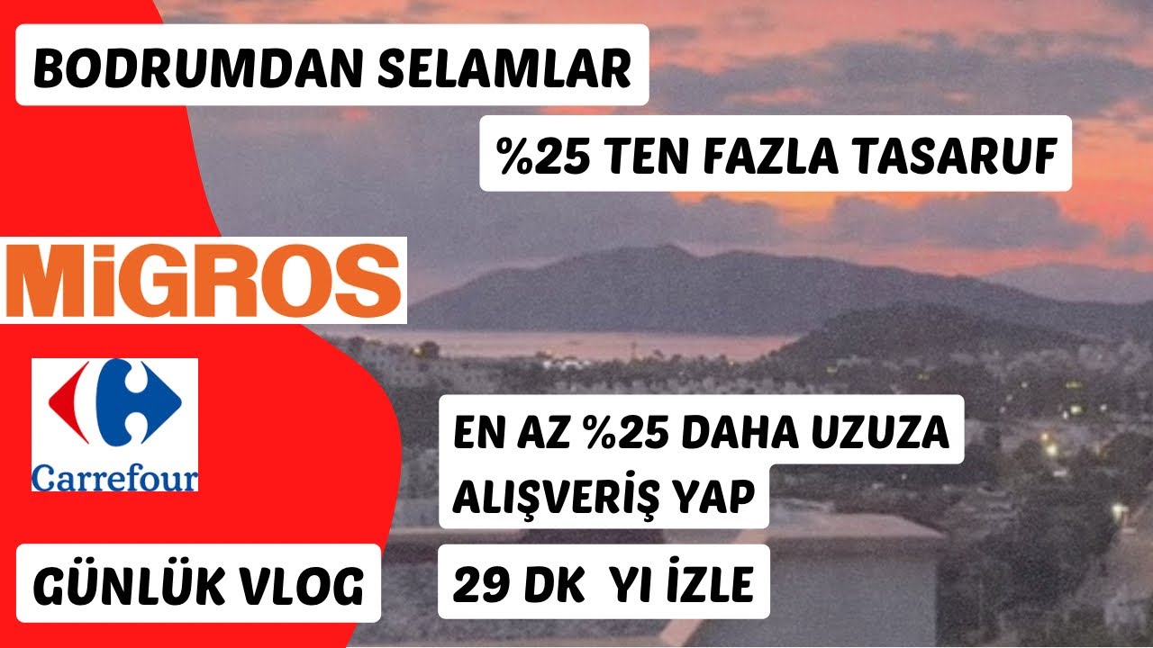 29. dk da %25 daha ucuza Market alışverişi nasıl yapılır ? Müzikli Telif Hakkı :) İçerir Günlük Vlog