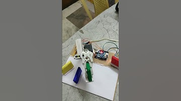 Colour Sorting Pick and Place Robotic ARM Using Arduino UNO, TCS34725