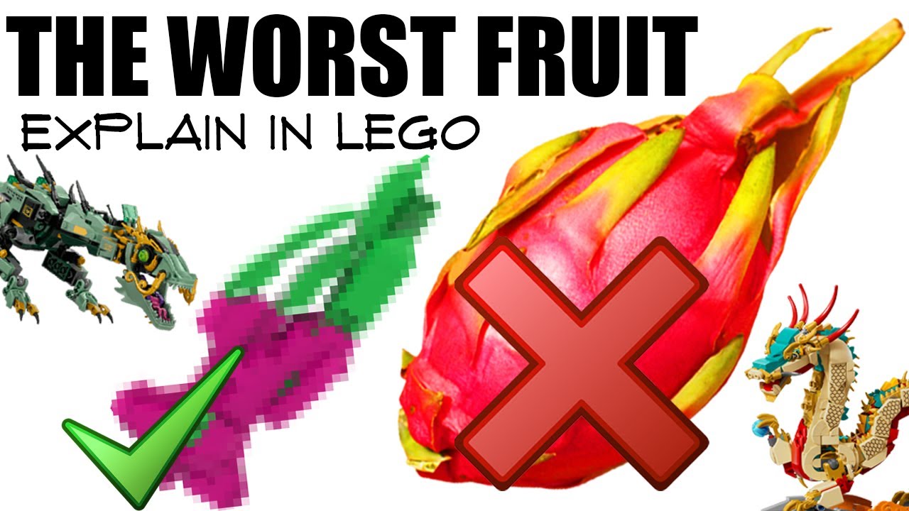THE WORST FRUIT EVER || Explain in LEGO