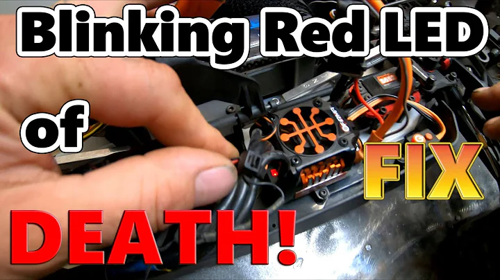 Blinking LED of Death FIX Arrma