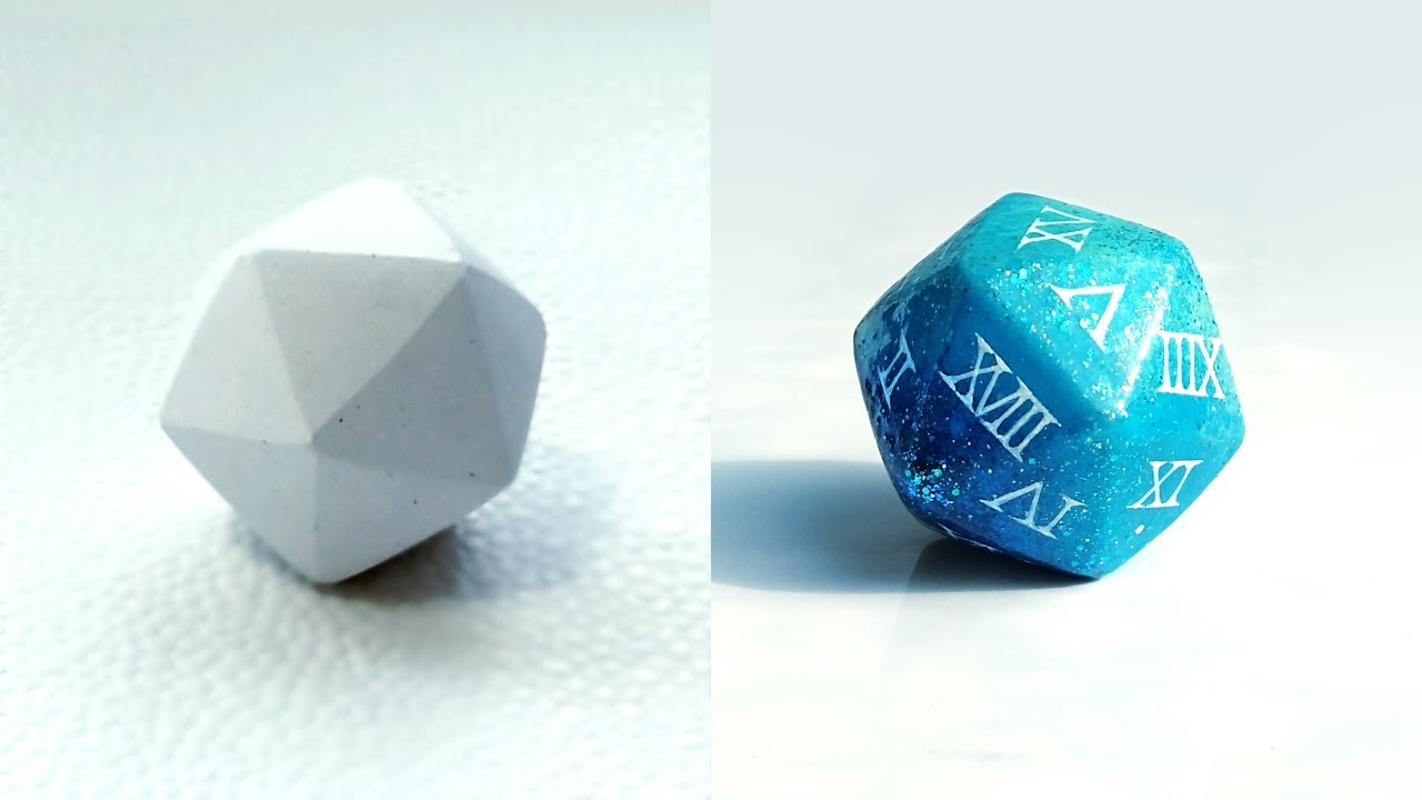 주사위 만드는 장인 본 적 있으세요? (TRPG 주사위)