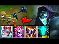 TURN OFF YOUR BRAIN WITH FULL AP YORICK (MAIDEN CAN 1V5) - League of Legends