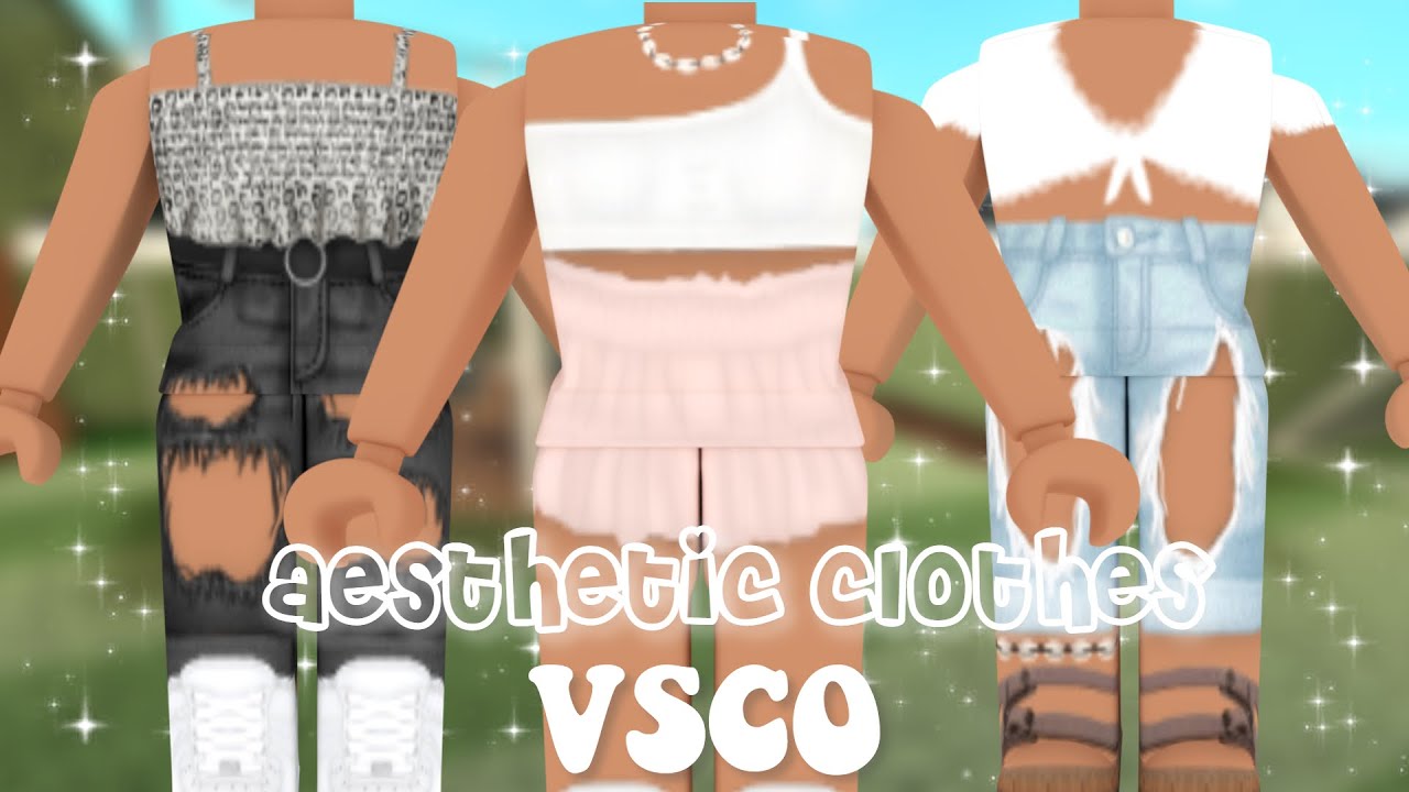 Aesthetic Roblox VSCO clothing||CODES - YouTube