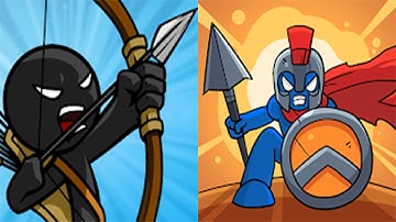 Stick War Legacy vs Stick Wars 2: Battle of Legions - Gameplay Walkthrough Android / IOS Gameplay
