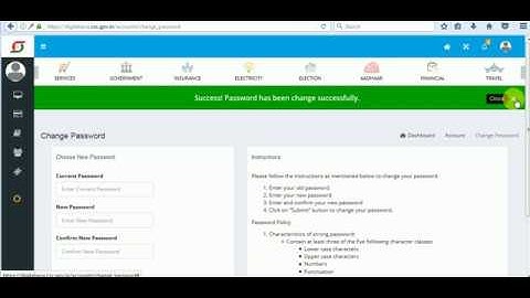 HOW TO CHANGE PASSWORD ON CSC PORTAL CSC VLE BY DIGITALHELP JAY