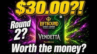 Riftbound Vendetta Pre Rift Kit Opening #2  - #Riftbound #Vendetta #RiftboundTCG #LeagueOfLegends