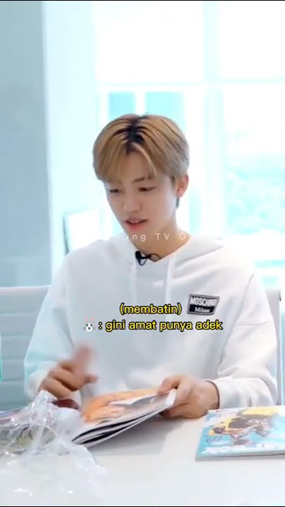 Untung hyungnya sayang, kalo nggak udah dijitak kali ya🤭 #jaemin #jisung #nctdream