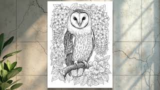 VINTAGE ETUDES of Mastery: Advanced Coloring Book (Beasts, Flowers, & Engraving Style)