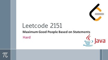 Leetcode 2151. Maximum Good People Based on Statements (Weekly Contest 277 Q4)
