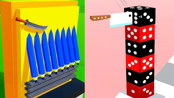 Slice All vs Slicer Knife - Very Satisfying and Relaxing ASMR Slicing Game