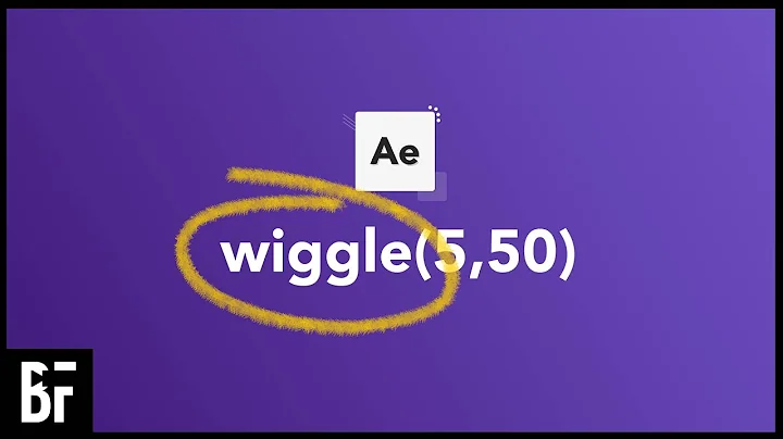 Introducing The Wiggle Expression - After Effects Tutorial