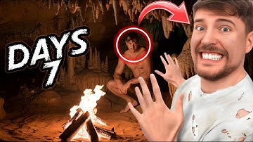 7 Days Stranded In A Cave | New Mrbeast Video | 2024
