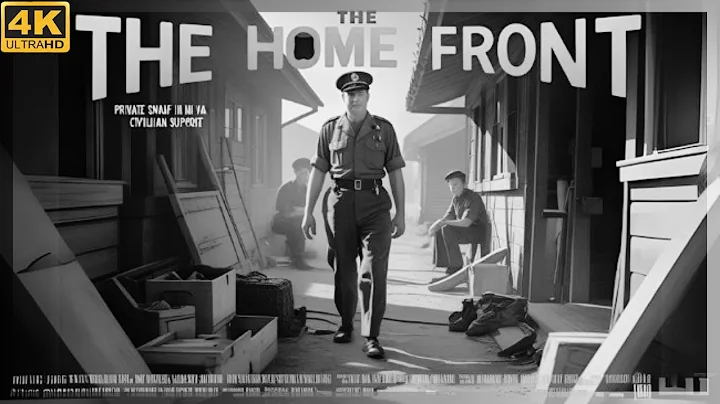 🎖️🏠 The Home Front (1943) | WWII Propaganda Cartoon | Private Snafu Series | Remastered 4K