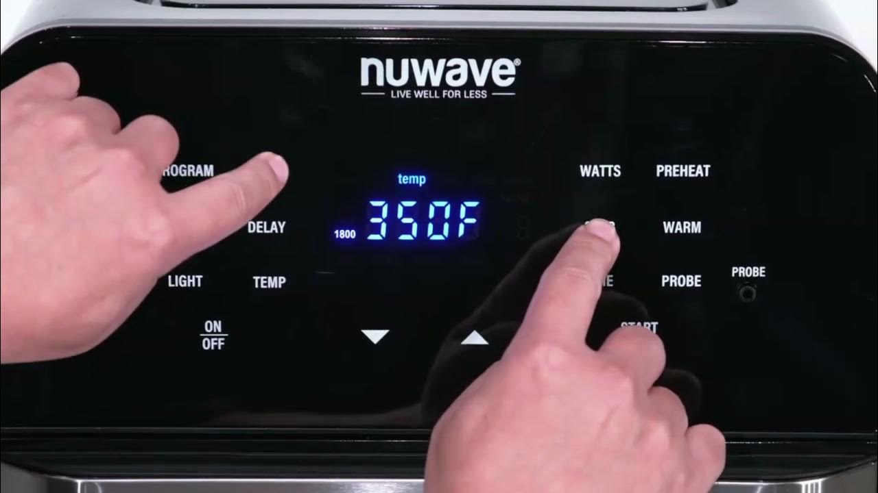 How To Mute NuWave 15.5QT Brio Model 38020 YouTube