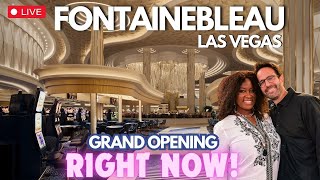 FONTAINEBLEAU Las Vegas LIVE Grand Opening (It’s CRAZY!)