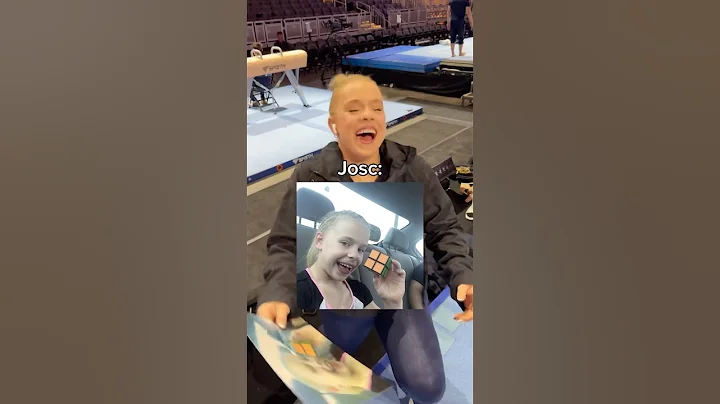 Asking gymnasts to sign their old photos 😂😭#gymnastics #gymnast #sports #sport #photos #olympics