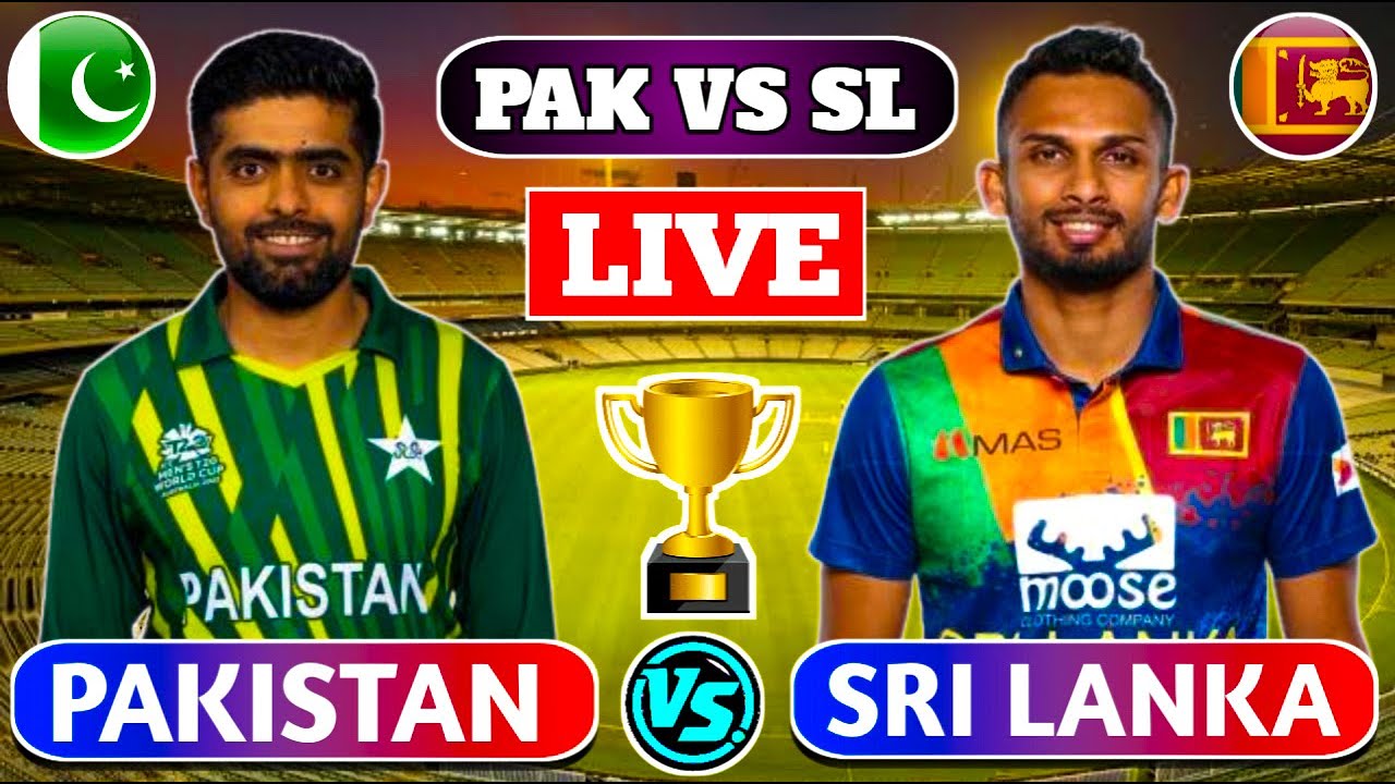 🔴live Pakistan Vs Sri Lanka Pak V Sl Live Cricket Match Today Sl V