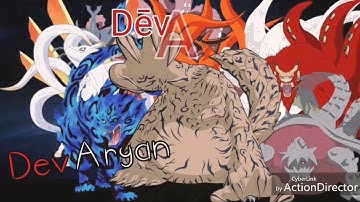 Shukaku (1 Tailed Beast lvl 4)  - Ninja Rebirth by DevAryan