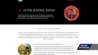 WGAL 8 In Focus: debate over after-school Satan club