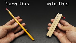Turn an ordinary PENCIL into something COOL!! - DIY Tutorial
