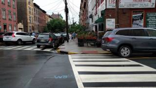Cars backing into crosswalks every day at Brandt School