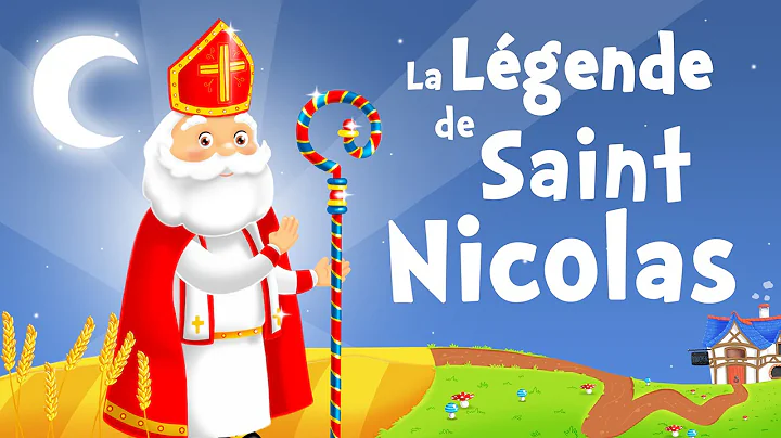 The Legend of Saint Nicholas in French - Christmas song for kids with lyrics !