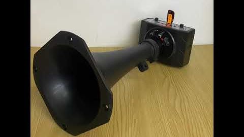 ￼GW Swiftlet HP6000 Horn Tweeter + Waistband Amplifier For Swiftlet Farming