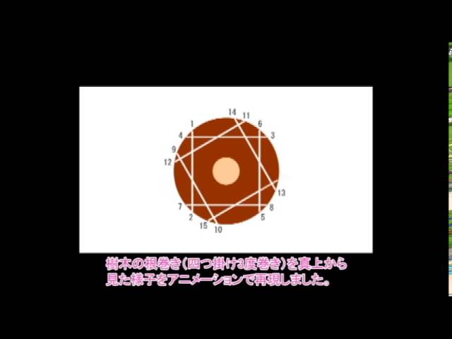 造園 樹木の根巻き 四つ掛け3度巻き アニメ Youtube 造園 樹木の根巻き 四つ掛け3度巻き アニメ Youtube
