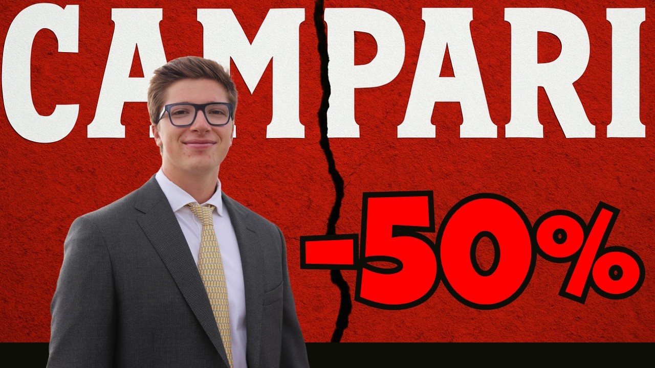 CAMPARI -50%, È SOTTOVALUTATA? ANALISI AZIONI #campari