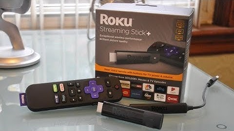 Roku Streaming Stick+ 4K HD Long-range Wireless and Voice Remote with TV Controls (UNBOXING)