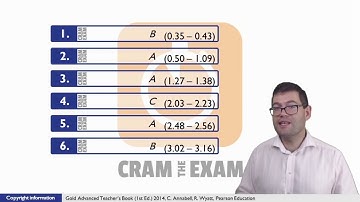 Gold Advanced 2015 Unit 6 p59 Multiple Choice Listening