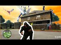 Aku Memasang Mod Ultraman di game GTA San Andreas.