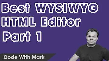 What is the best free WYSIWYG HTML editor?