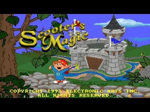 Scooter's Magic Castle gameplay (PC Game, 1993)