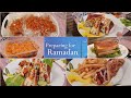 Pre Ramadan Food Preparation